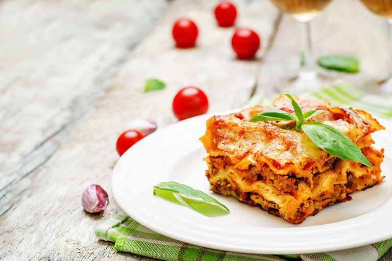Lasagne con Passata di pomodoro Pera d&rsquo;Abruzzo