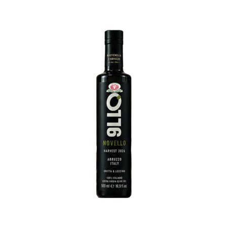 Olio Novello Bottiglia Etichetta Scura 500ml