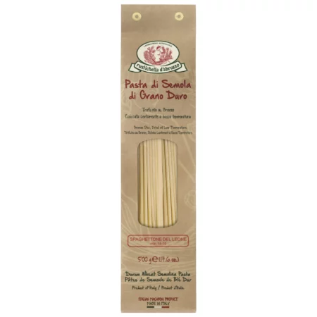 Rustichella d'Abruzzo Spaghettoni del Leone Pasta di Semola di Grano Duro