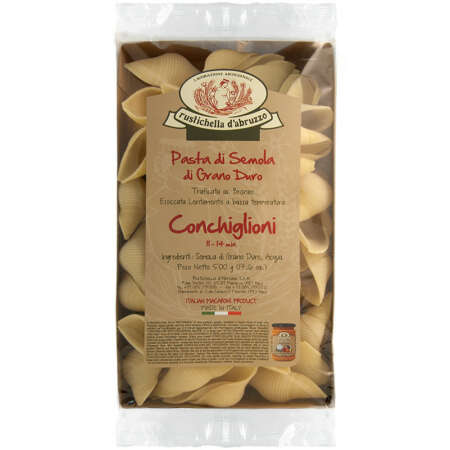 Rustichella d'Abruzzo Conchiglioni Pasta di Semola di Grano Duro