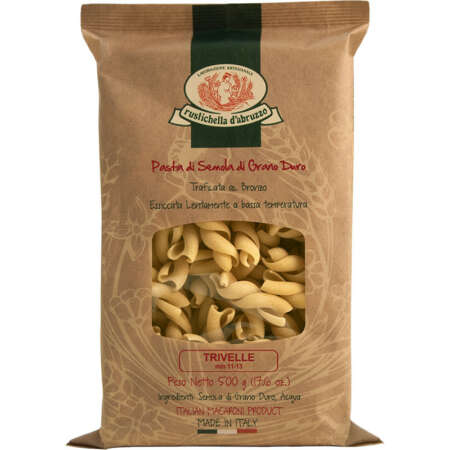 Rustichella d'Abruzzo Trivelle Pasta di Semola di Grano Duro