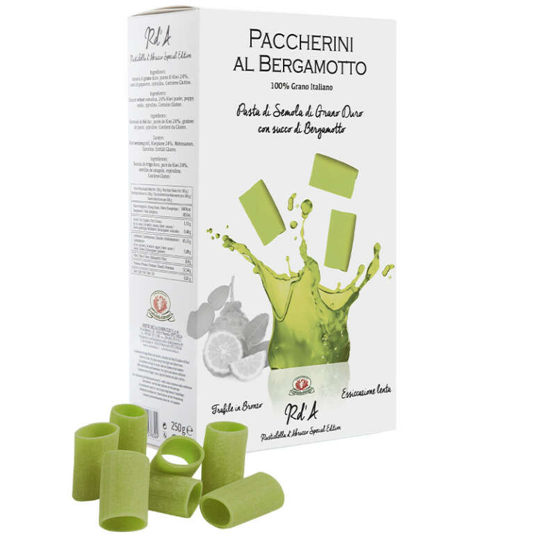 Paccherini al bergamotto 250g