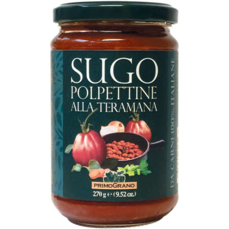 Rustichella d'Abruzzo Primograno Sugo Polpettine Alla Teramana