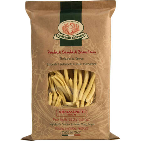 Rustichella d'Abruzzo Strozzapreti Pasta di Semola di Grano Duro
