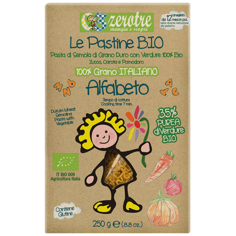 Alfabeto con Purea di Verdura Bio 250g
