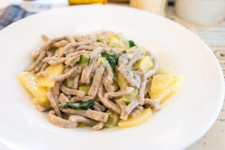 Pizzoccheri verza e patate