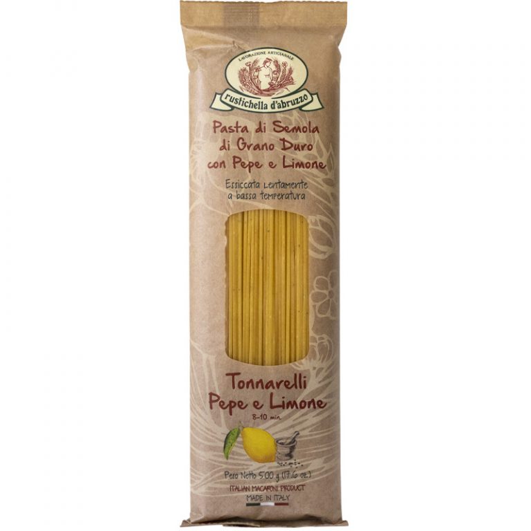 Tonnarelli mit Pfeffer und Zitrone 500g