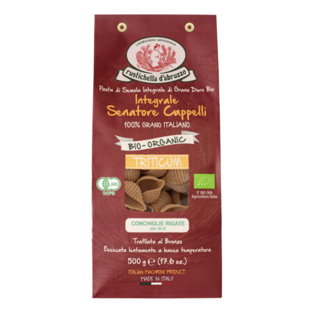 Conchiglie Rigate Integrali Bio Senatore Cappelli 500g